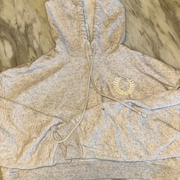 PINK Victoria's Secret Gray Hoodie and Sweatpants Set - Picture 6 of 9